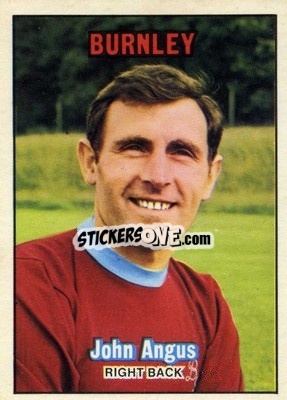 Sticker John Angus - Footballers 1970-1971
 - A&BC