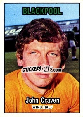 Cromo John Craven - Footballers 1970-1971
 - A&BC