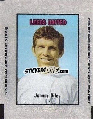 Sticker John Giles - Footballers 1970-1971
 - A&BC