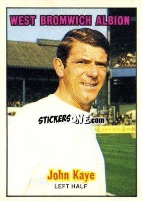 Sticker John Kaye - Footballers 1970-1971
 - A&BC
