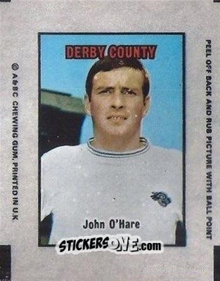 Sticker John O'Hare - Footballers 1970-1971
 n. AT57 - A&BC