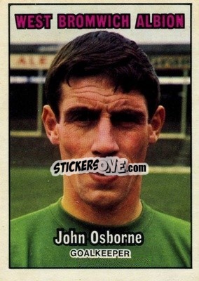 Sticker John Osborne - Footballers 1970-1971
 - A&BC