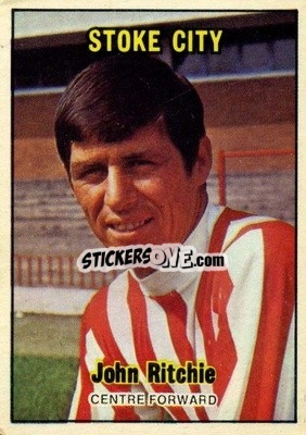 Sticker John Ritchie - Footballers 1970-1971
 - A&BC