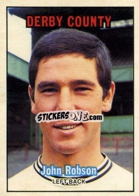 Sticker John Robson - Footballers 1970-1971
 - A&BC