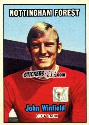 Sticker John Winfield - Footballers 1970-1971
 - A&BC