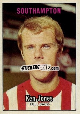 Sticker Ken Jones - Footballers 1970-1971
 - A&BC