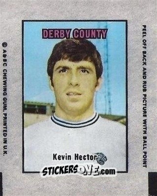 Figurina Kevin Hector - Footballers 1970-1971
 n. AT32 - A&BC