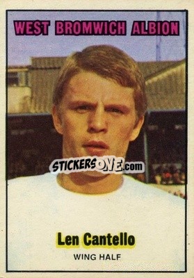 Cromo Len Cantello - Footballers 1970-1971
 - A&BC