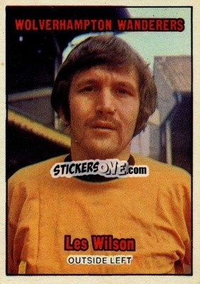 Sticker Les Wilson - Footballers 1970-1971
 - A&BC