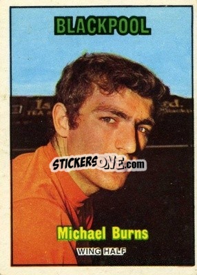 Figurina Micky Burns - Footballers 1970-1971
 - A&BC