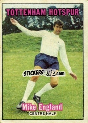 Sticker Mike England - Footballers 1970-1971
 - A&BC