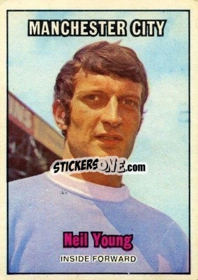 Sticker Neil Young - Footballers 1970-1971
 - A&BC