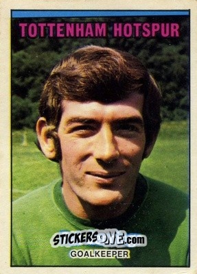Sticker Pat Jennings - Footballers 1970-1971
 n. 99 - A&BC
