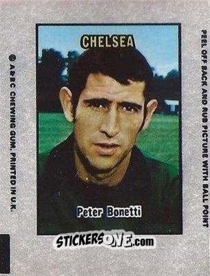 Sticker Peter Bonetti - Footballers 1970-1971
 n. AT6 - A&BC