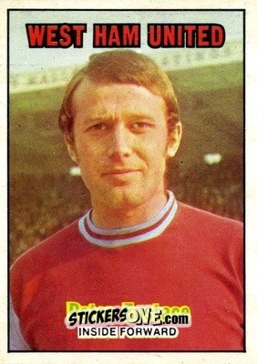 Sticker Peter Eustace - Footballers 1970-1971
 - A&BC