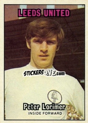 Sticker Peter Lorimer - Footballers 1970-1971
 - A&BC