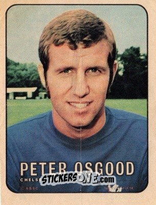 Sticker Peter Osgood - Footballers 1970-1971
 n. PP3 - A&BC