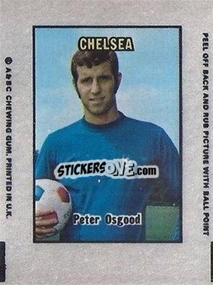 Sticker Peter Osgood - Footballers 1970-1971
 - A&BC