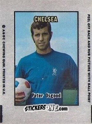 Cromo Peter Osgood - Footballers 1970-1971
 n. AT59 - A&BC