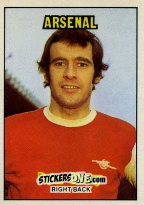 Sticker Peter Storey - Footballers 1970-1971
 n. 43 - A&BC