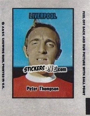 Sticker Peter Thompson - Footballers 1970-1971
 - A&BC