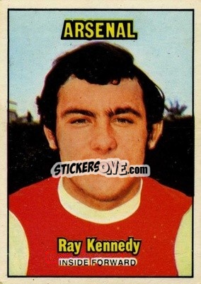 Sticker Ray Kennedy - Footballers 1970-1971
 - A&BC