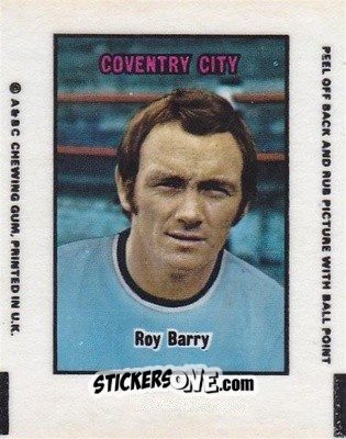 Figurina Roy Barry - Footballers 1970-1971
 n. AT4 - A&BC