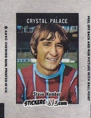 Sticker Steve Kember - Footballers 1970-1971
 n. AT42 - A&BC