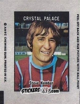 Sticker Steve Kember