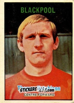 Sticker Tom Hutchison - Footballers 1970-1971
 n. 210 - A&BC