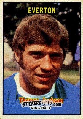 Cromo Tommy Jackson - Footballers 1970-1971
 n. 247 - A&BC