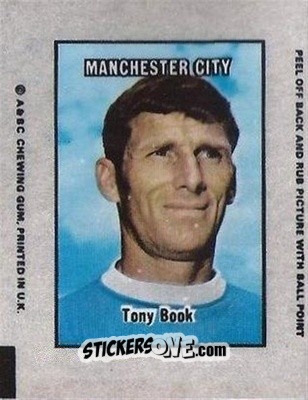 Sticker Tony Book - Footballers 1970-1971
 n. AT7 - A&BC
