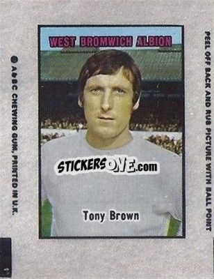 Cromo Tony Brown - Footballers 1970-1971
 - A&BC