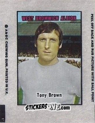 Cromo Tony Brown