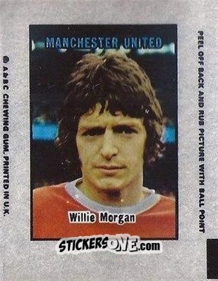 Sticker Willie Morgan - Footballers 1970-1971
 n. AT53 - A&BC
