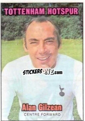 Sticker Alan Gilzean - Scottish Footballers 1970-1971
 - A&BC
