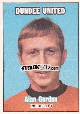 Cromo Alan Gordon - Scottish Footballers 1970-1971
 - A&BC