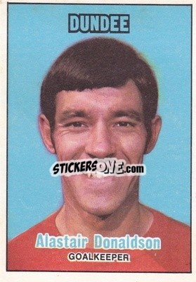 Sticker Alastair Donaldson - Scottish Footballers 1970-1971
 - A&BC