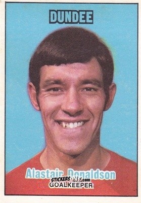 Sticker Alastair Donaldson - Scottish Footballers 1970-1971
 n. 39 - A&BC