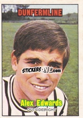 Sticker Alex Edwards - Scottish Footballers 1970-1971
 - A&BC
