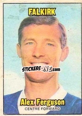 Sticker Alex Ferguson - Scottish Footballers 1970-1971
 - A&BC