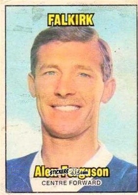 Sticker Alex Ferguson - Scottish Footballers 1970-1971
 n. 116 - A&BC