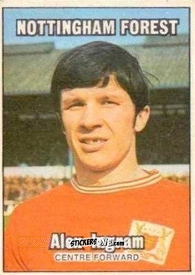 Sticker Alex Ingram - Scottish Footballers 1970-1971
 - A&BC