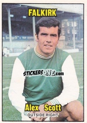 Sticker Alex Scott - Scottish Footballers 1970-1971
 - A&BC