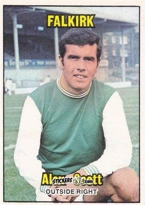 Sticker Alex Scott - Scottish Footballers 1970-1971
 n. 104 - A&BC