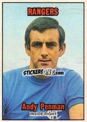 Cromo Andy Penman  - Scottish Footballers 1970-1971
 - A&BC