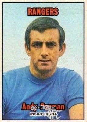 Sticker Andy Penman  - Scottish Footballers 1970-1971
 n. 148 - A&BC