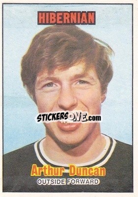 Sticker Arthur Duncan - Scottish Footballers 1970-1971
 - A&BC