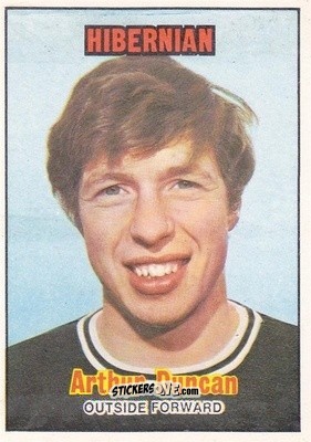 Sticker Arthur Duncan - Scottish Footballers 1970-1971
 n. 137 - A&BC