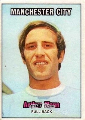 Sticker Arthur Mann - Scottish Footballers 1970-1971
 n. 10 - A&BC